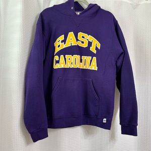 Russell Athletic Purple and Yellow Hoodie